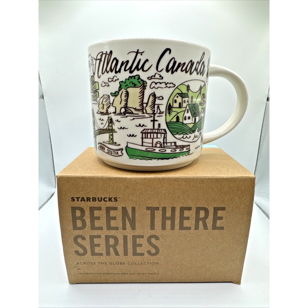 Atlantic Canada‎ Starbucks Coffee Mug Mugs 14oz Been There Series Ceramic